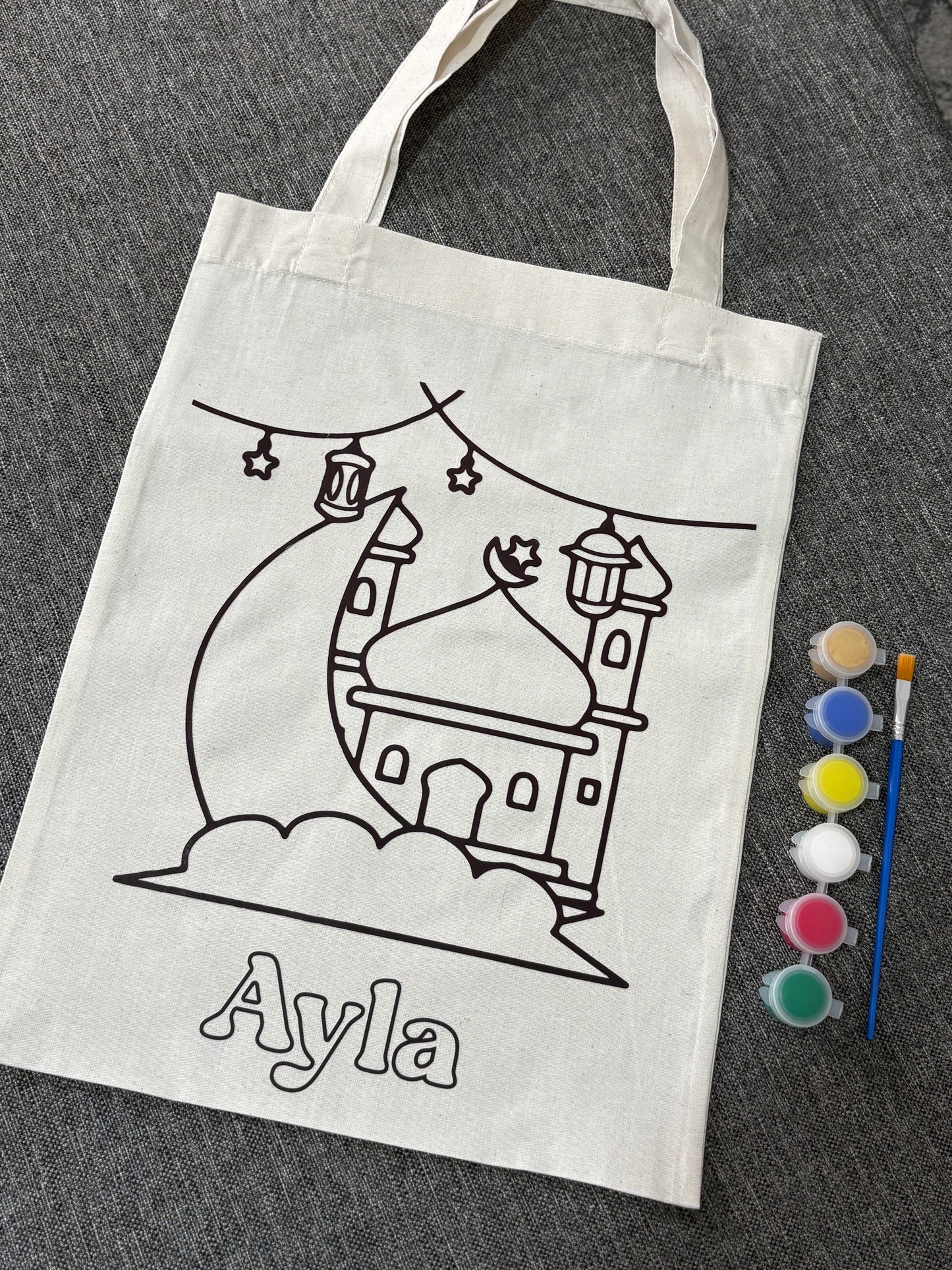 Tote bag for coloring - Design 2
