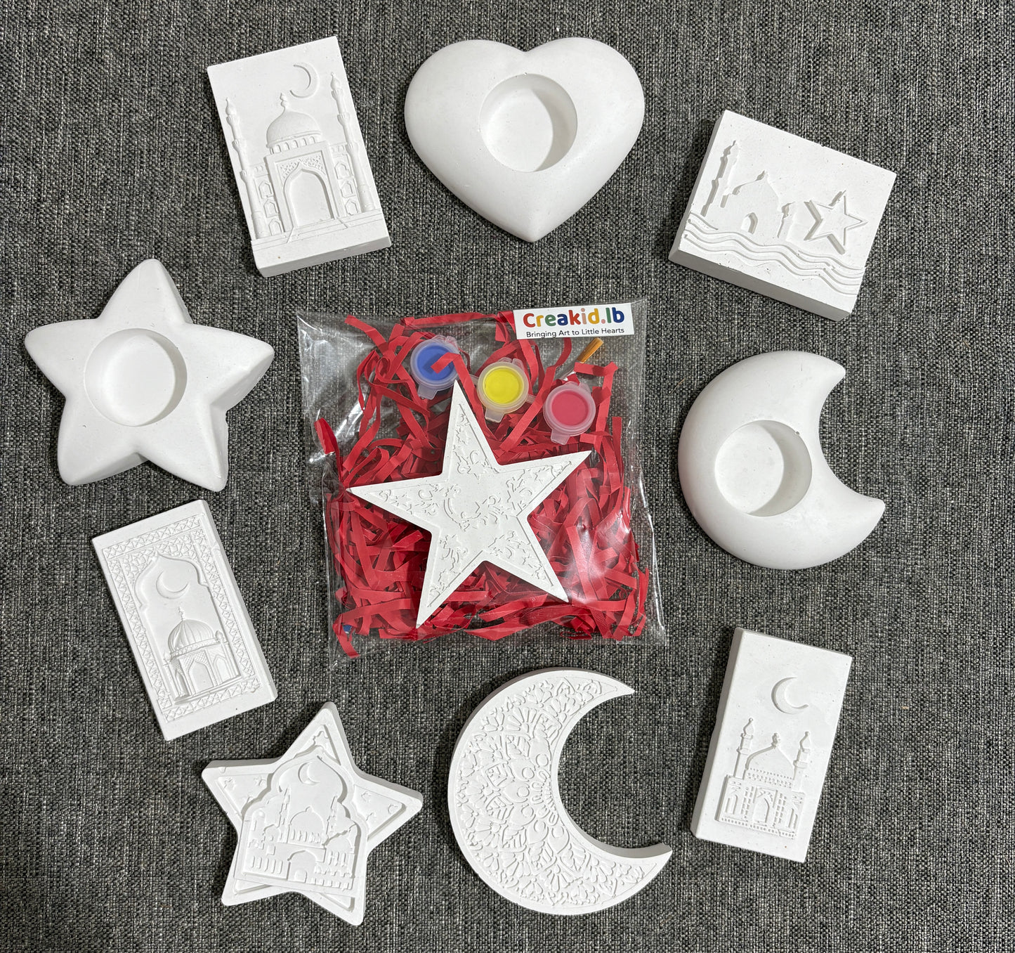 Ramadan mini clay bag