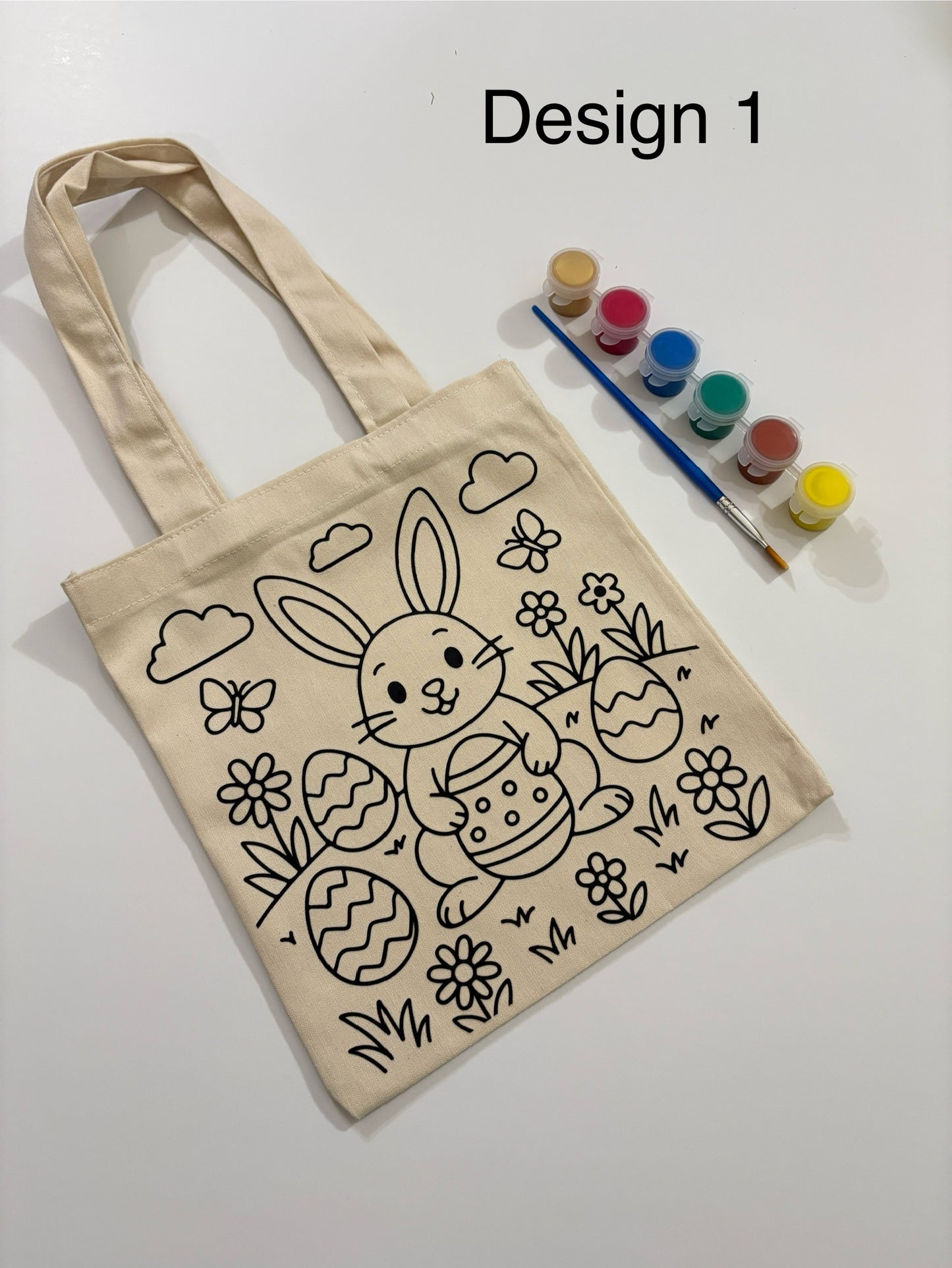 Tote bag for coloring