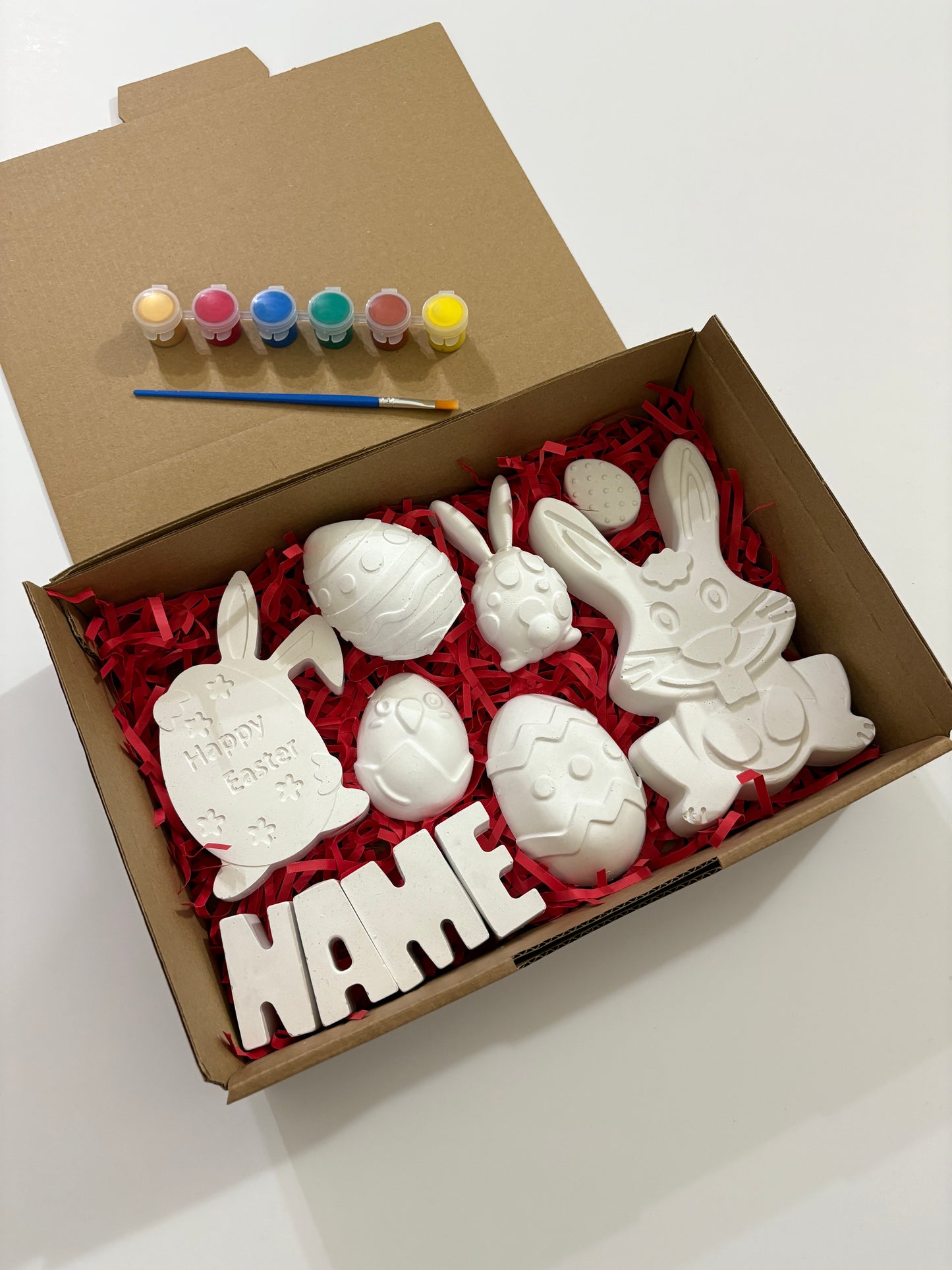 Large easter box with name