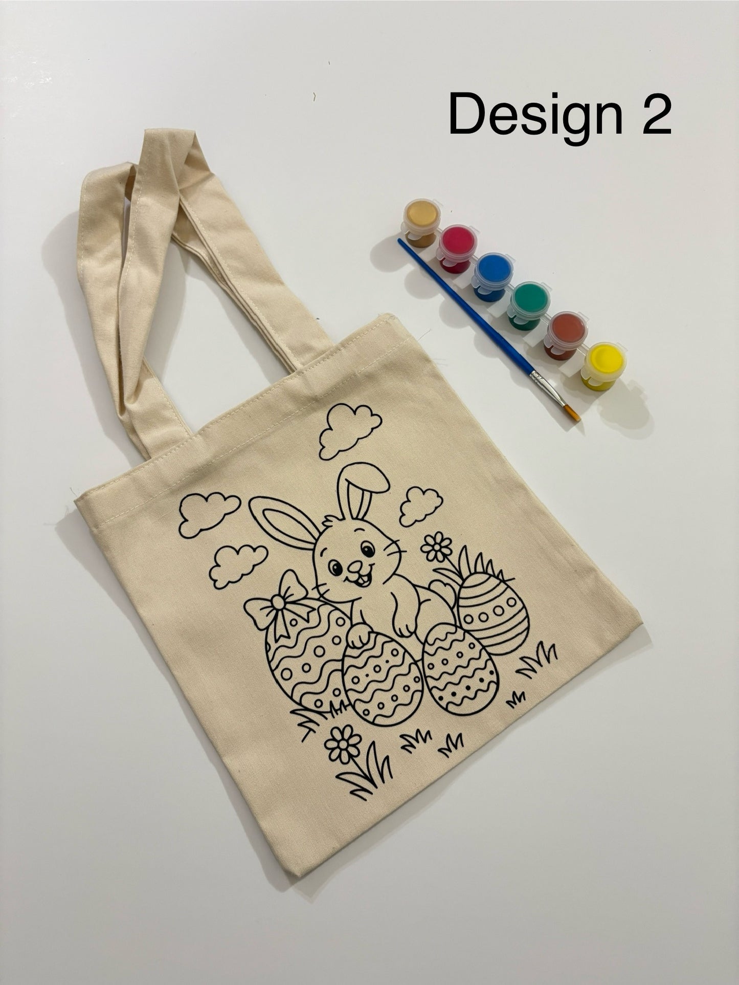 Tote bag for coloring