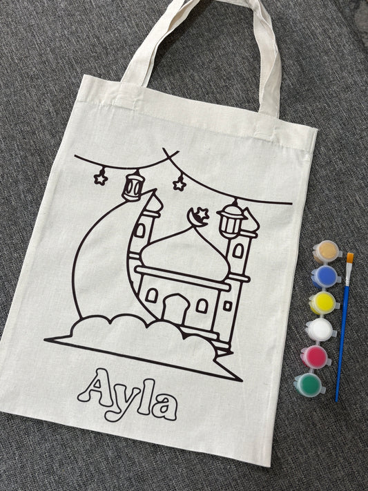Tote bag for coloring - Design 2
